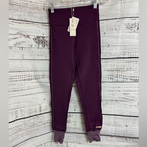 Fit li Alma Joggers leggings womens Sz Petite Small Moda Fitness pull on Brazil